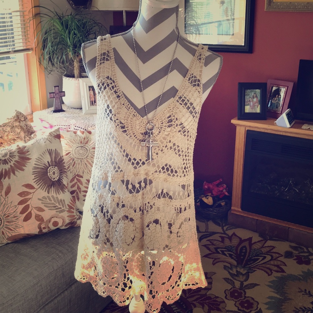 Crochet tunic/top